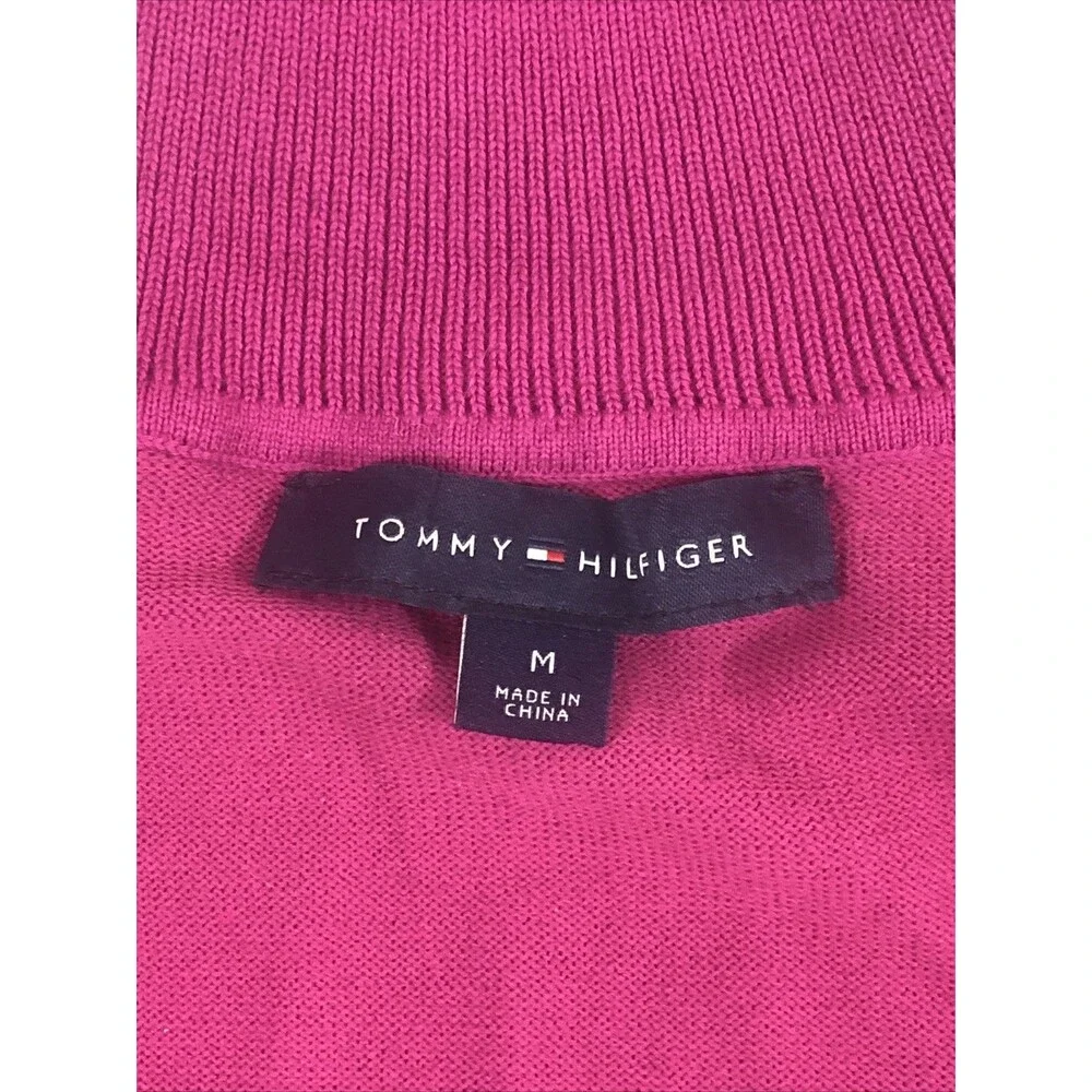Tommy Hilfiger Women’s Sweater Turtleneck Pink Size Medium